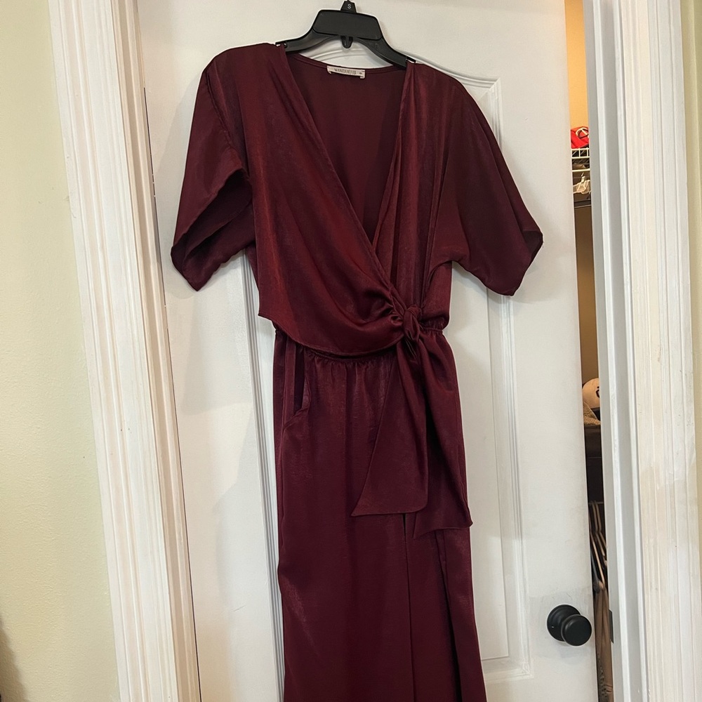 Women’s solid color jumpsuit , medium , Wanderlux